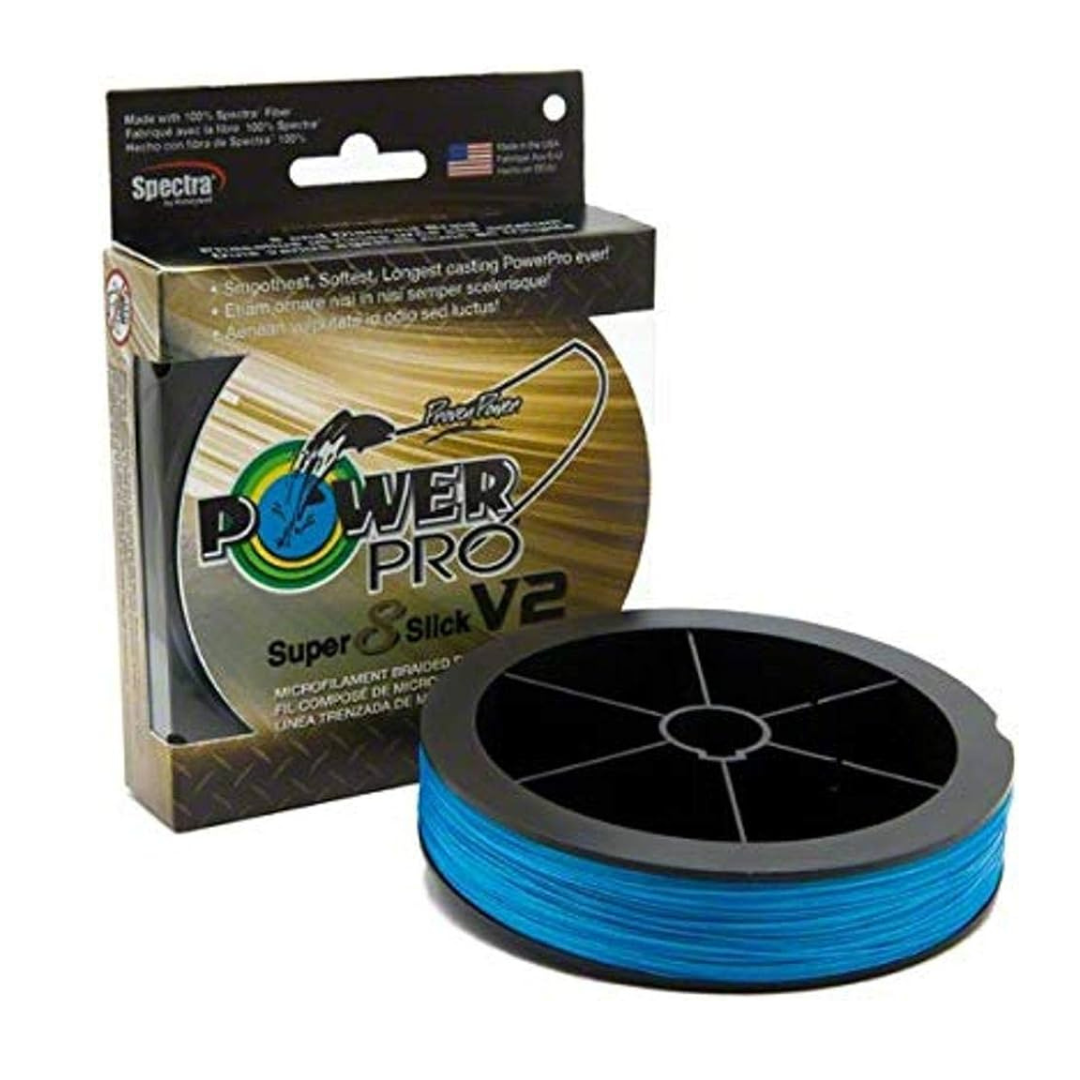 Power Pro Super Slick V2 Braided Line - Blue – J&B Tackle Co