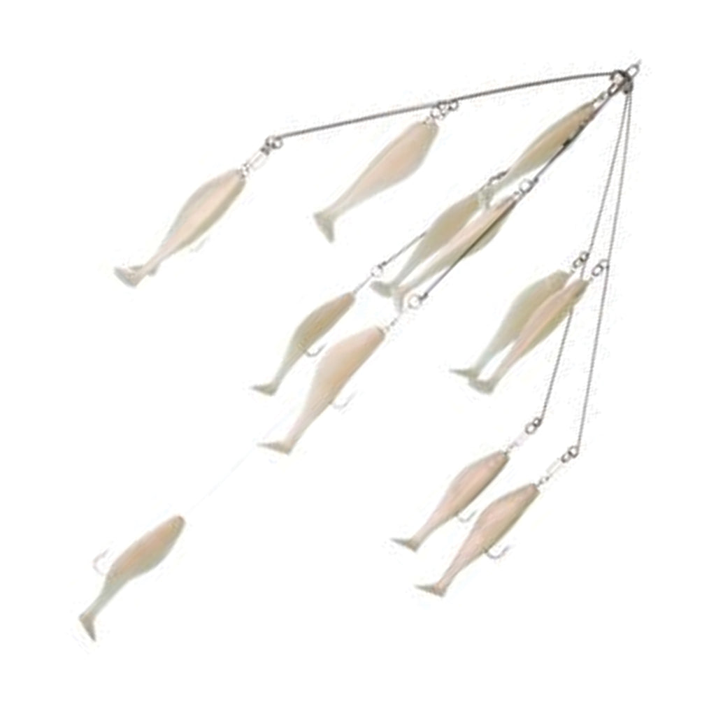 9er Lures 6 ARM 6 SHAD UMBRELLA RIG - The Hull Truth - Boating and Fishing  Forum