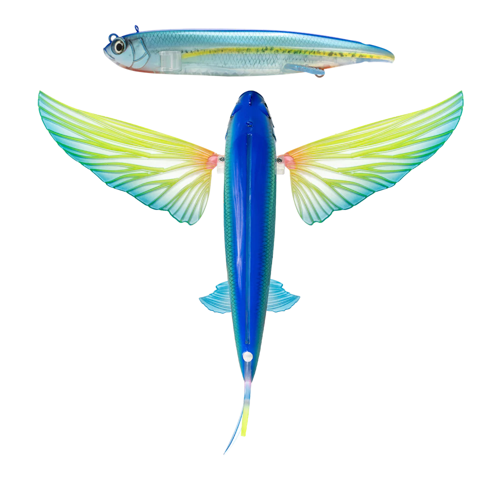 Nomad Design Slipstream Flying Fish - 140 - Ahi Ghost