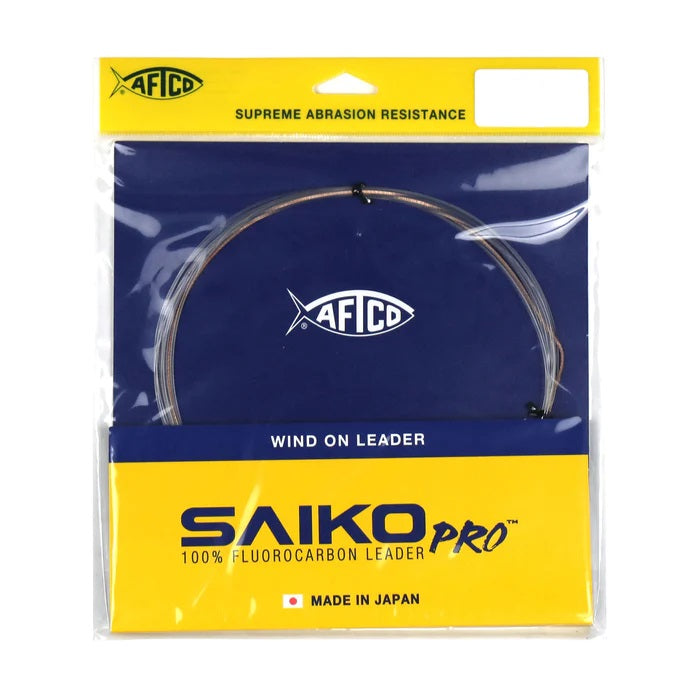Aftco Saiko Pro 100% Fluorocarbon Wind On Leader
