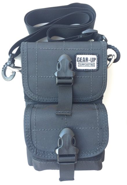 Gear Up Surfcasting 2 Tube with Front Pouch Surf Bag