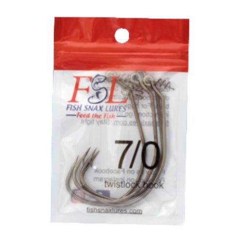 Fish Snax Lures Twistlock Hooks