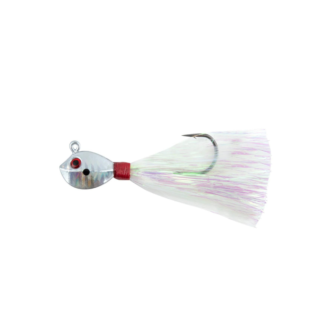 Tsunami Fluke Mania Jigs with Mylar Flash