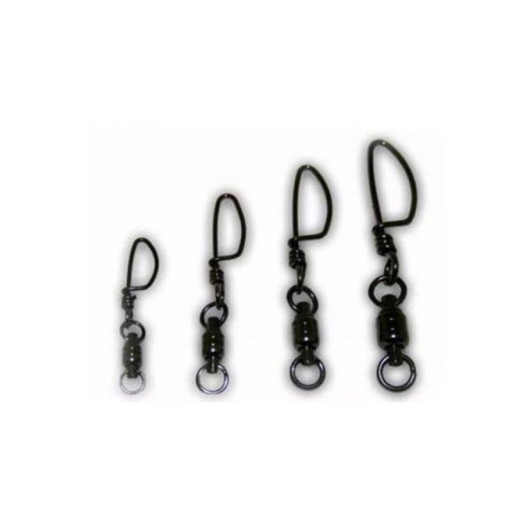Tsunami Pro Ball Bearing Swivels with Welded Rings & Snap