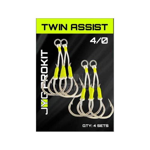 JYG Pro Twin Assist 4/0 Value Pack (4)