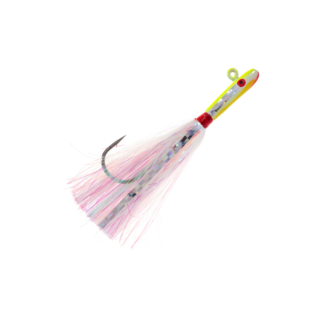 Tsunami Glass Minnow Jig w/ Round Bend Hook