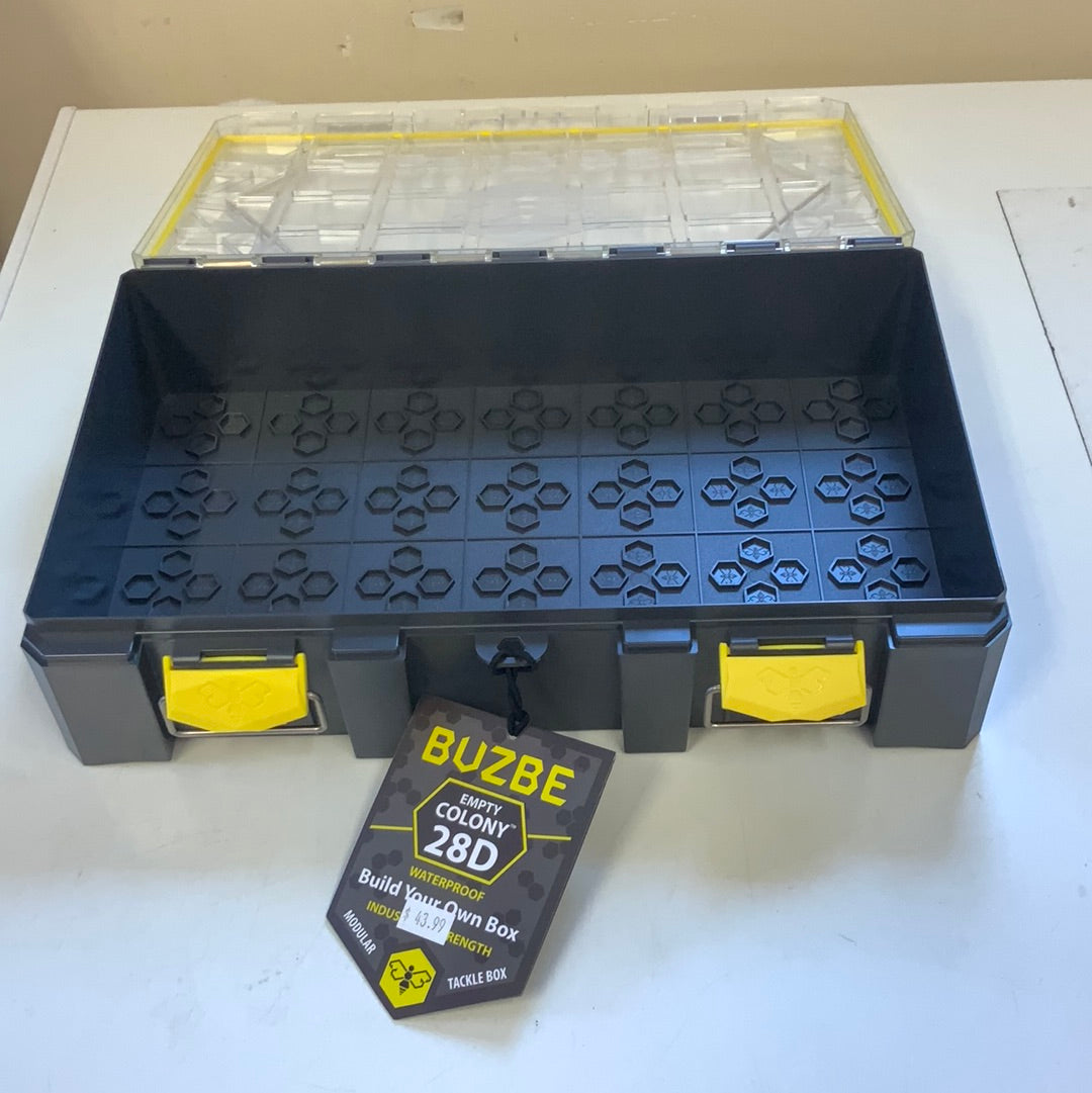 Buzbe Colony 28 Modular Tackle Box - Empty
