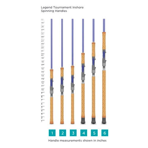 St. Croix 2023 Legend Tournament Inshore Spinning Rods