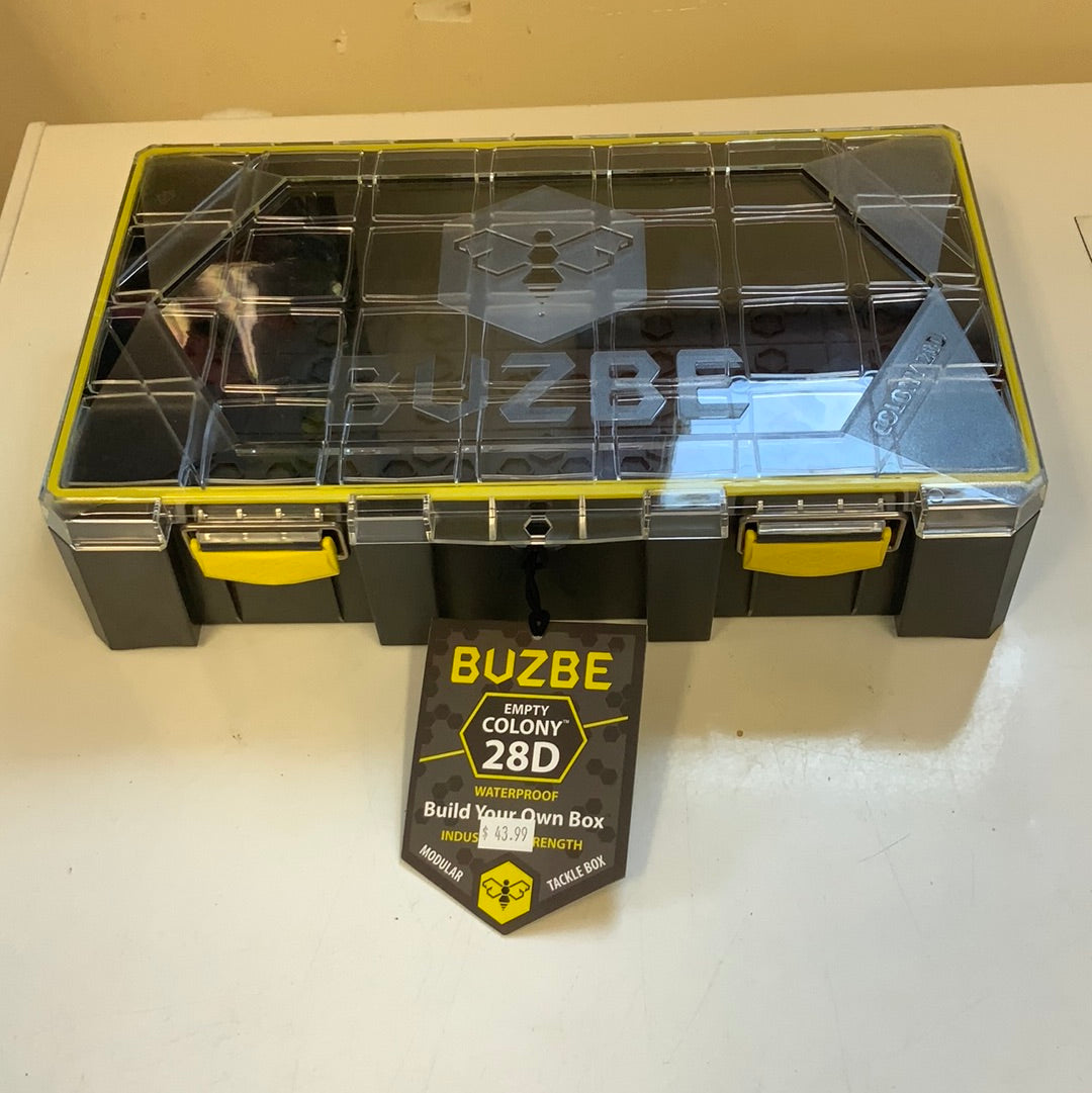 Buzbe Colony 28D (Deep) Medium-Long Modular Tackle Box