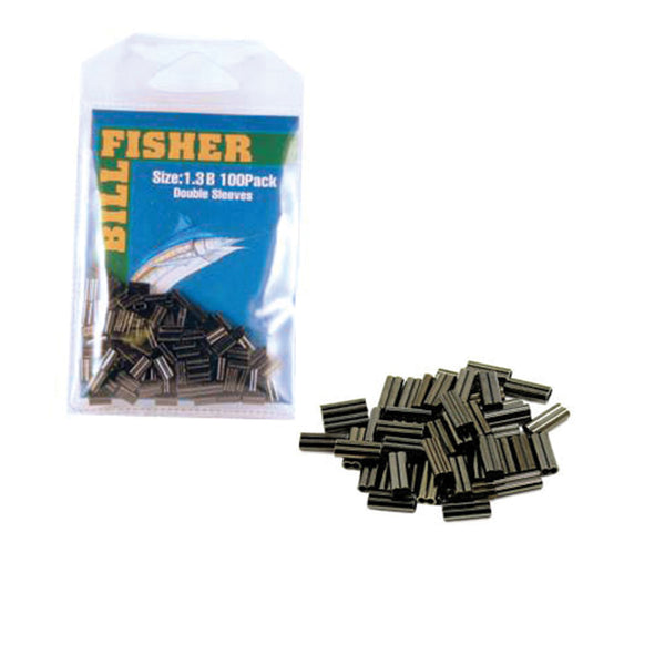 Buy Billfisher Aluminum Sleeves, Durable Wire Crimps Soft Aluminum Sleeves, Boating & Fishing Accessories for Tackle Box Online at Lowest Price Ever  in India