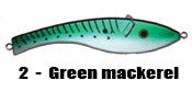 Carlson Ultimate Trolling Bird (Green Mackerel) JB Tackle