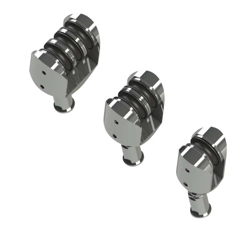Rupp Marine Outrigger Pulley Clusters