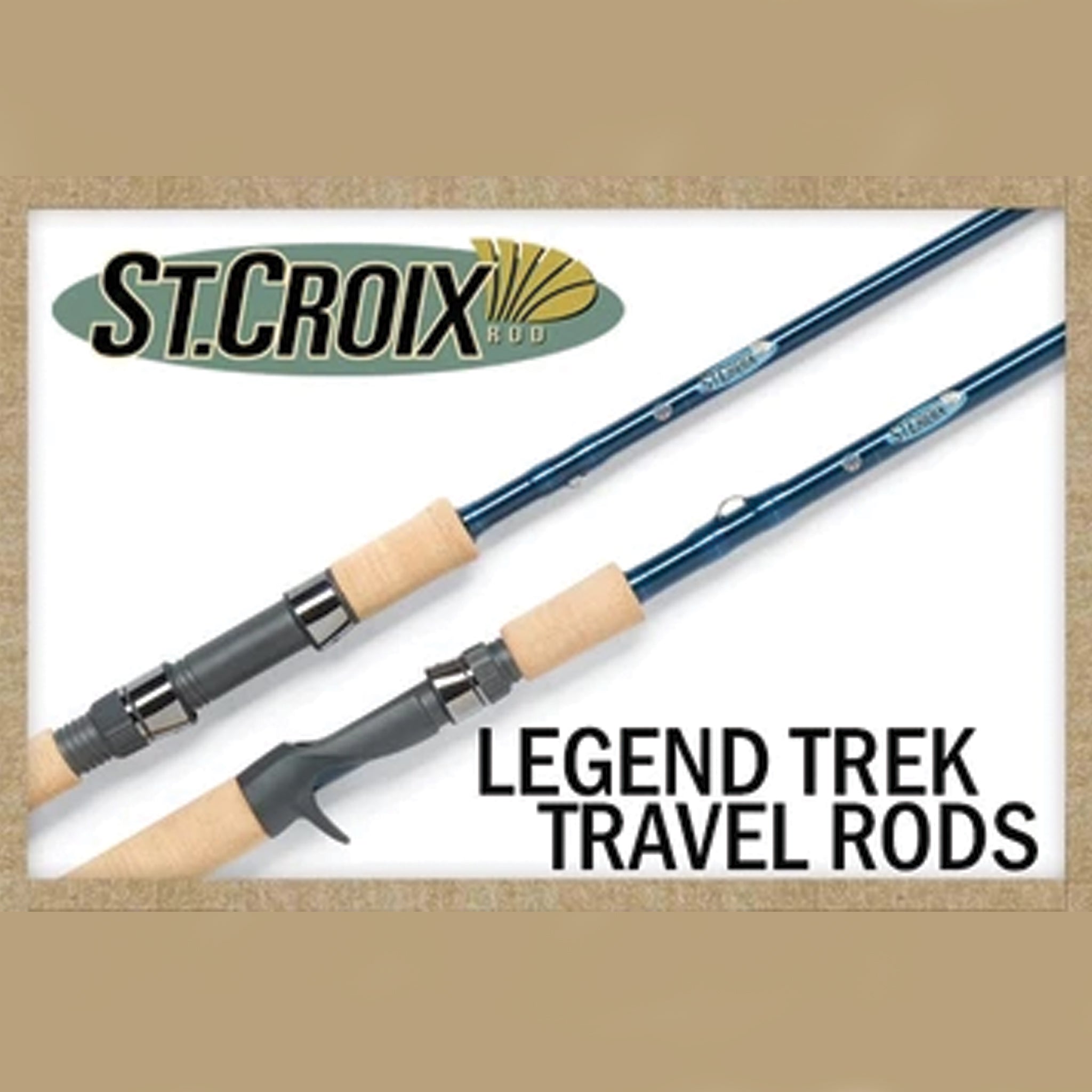 St. Croix Rods Legend Trek Spinning w/case – J&B Tackle Co
