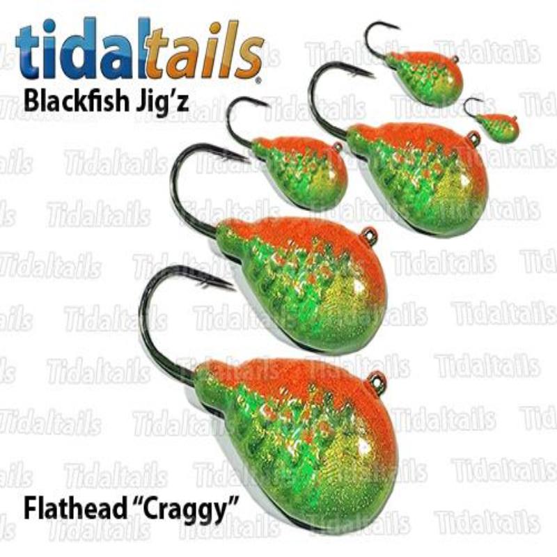 Tidal Tails "Craggy" Blackfish Jigz