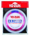 Yo-Zuri HD Carbon 100% Fluorocarbon leader Disappearing PINK 30 yds.